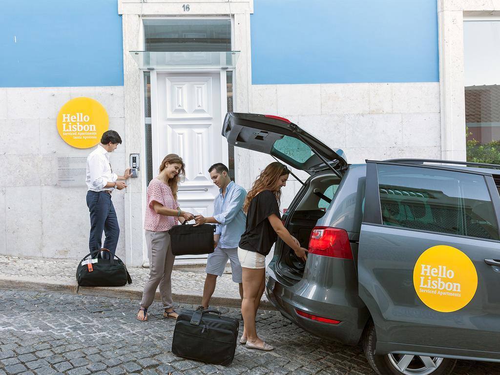 Hello Lisbon Santa Apolonia Apartments Exteriör bild